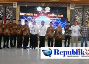 Foto : Wakil Bupati Sidoarjo,Hj Mimik Idayana ajak PWRI terus berkontribusi membangun kota Sidoarjo.