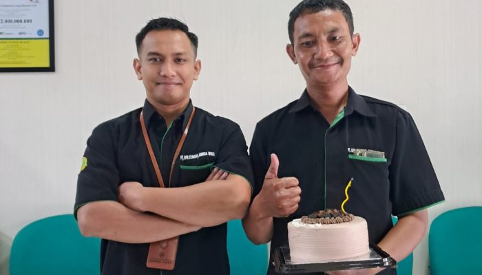 Bank Syariah Annisa Mukti Beri Kejutan Ulang Tahun ke Kontributor Media di Sidoarjo