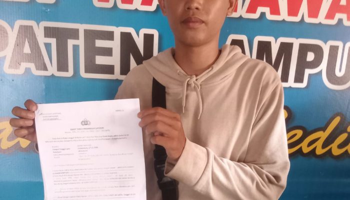 Warga Desa Sri Bandung Abung Tengah Kehilangan Surat Penting Kendaraan