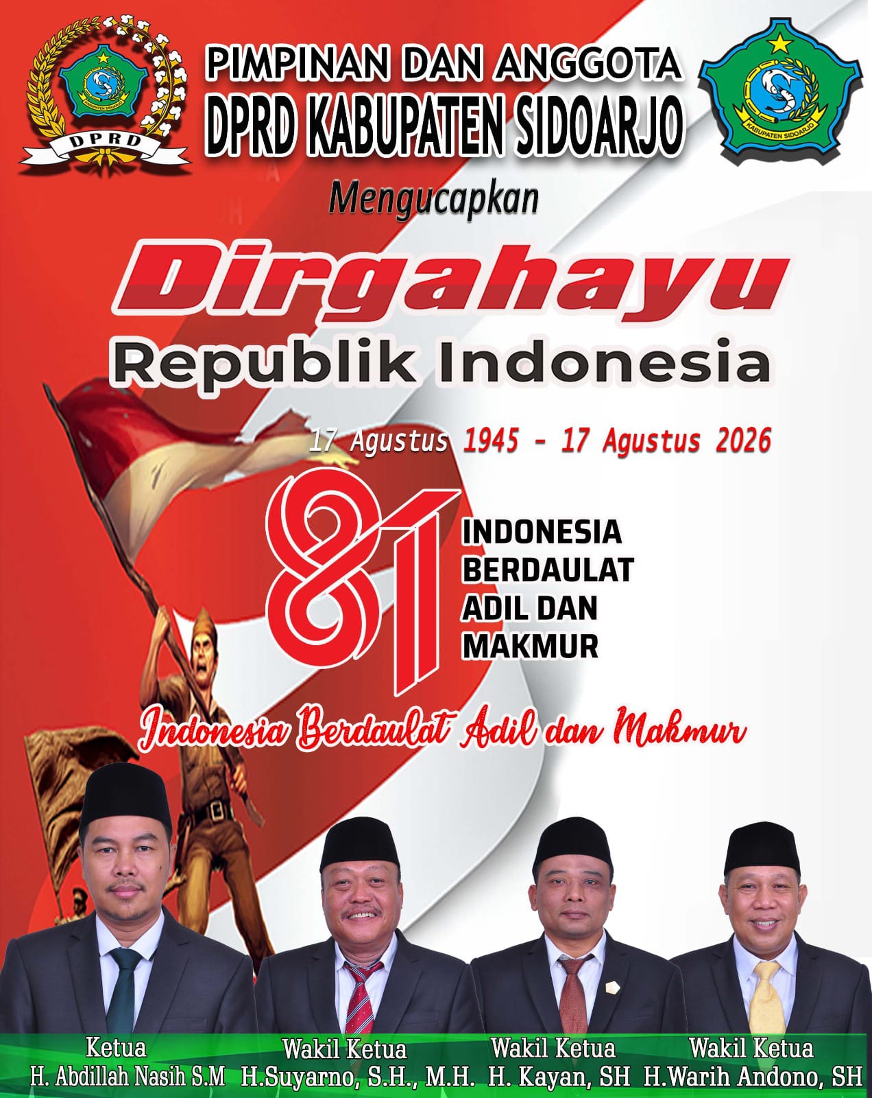 10 Agustus 2026. DPRD SIDOARJO
