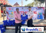 Foto : Momentum kemerdekaan Lapas IIA Sidoarjo mengusulkan 515 narapidana terima remisi.,12 siap kembali kemasyarakat.