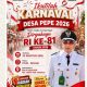 Semarak HUT ke-81 RI, Desa Pepe Sedati Gelar Karnaval 23 Agustus 2026, Hadirkan Hiburan Orkes Melayu