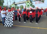 Menyongsong HUT RI Ke 81 SDN 02 Gapura Mulai Lomba Gerak Jalan, Start Lapangan Stadion Sukung Hingga Halaman Pemkab Setempat