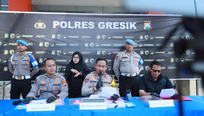 Polres Gresik Bongkar Peredaran Sabu di Menganti, 30 Paket Seberat 81,46 Gram Disita