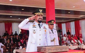 Bupati Aceh Timur Pimpin Upacara Peringatan HUT RI ke-81