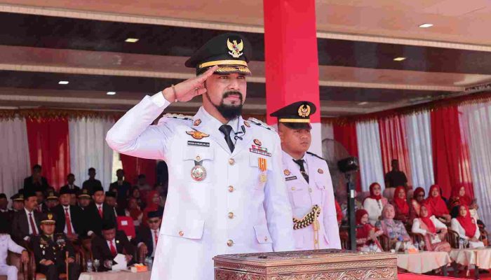 Bupati Aceh Timur Pimpin Upacara Peringatan HUT RI ke-81