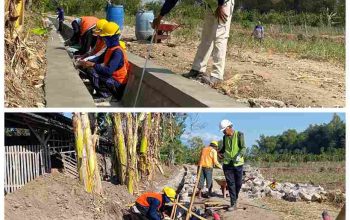Kelompok Tani HIPPA Kusuma Jaya Desa Dukuh Sukses Jalankan Program P3-TGAI Untuk Lancarkan Irigasi Sawah