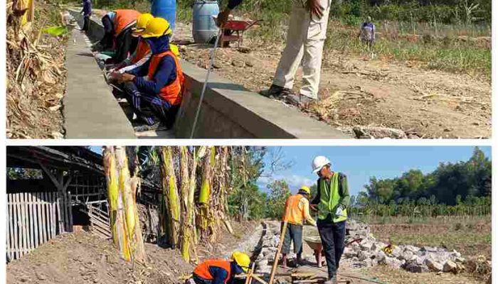 Kelompok Tani HIPPA Kusuma Jaya Desa Dukuh Sukses Jalankan Program P3-TGAI Untuk Lancarkan Irigasi Sawah