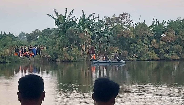 Respons Cepat Polsek Menganti Bersama Tim Gabungan, Korban Tenggelam di Tambak Gresik Berhasil Ditemukan