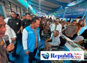 Foto : Kapolri tinjau baktikes di Gedung KSPSI Jatim.