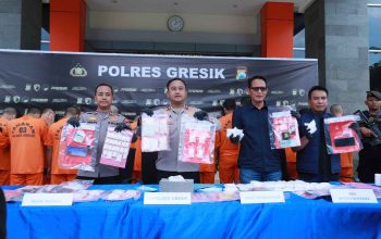 Polres Gresik Ungkap 14 Kasus Narkoba dalam Operasi Tumpas Semeru 2026, 17 Tersangka Diamankan
