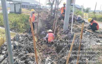 DPUPR Magetan Rehabilitasi Jalan Kelurahan – Pencol Untuk Mendukung Mobilitas Dan Aktivitas Ekonomi Warga