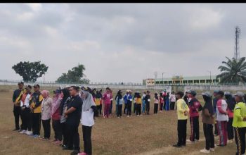 Jelang Diklat, Calon Paskibraka Lampura Matangkan Persiapan