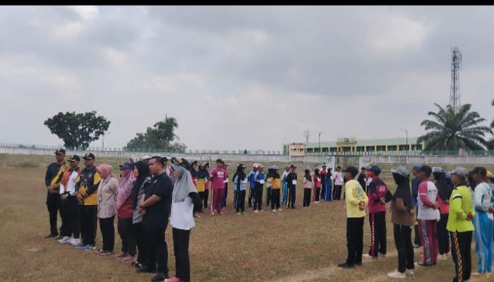 Jelang Diklat, Calon Paskibraka Lampura Matangkan Persiapan