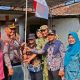 Serentak Jelang HUT RI Ke-81, Polsek Bangil Kerahkan Personel Bersama Tiga Pilar Bangkitkan Nasionalisme Lewat Gerakan Bendera Merah Putih