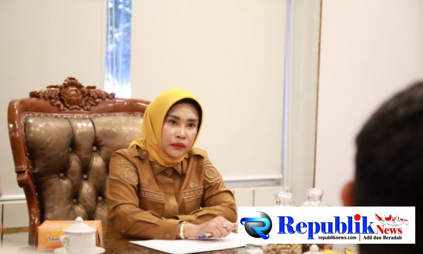 Foto : Pemkab Sidoarjo siapkan solusi atasi sampah sungai Sukodono,Wabup mimik idayana benahi sistem dari hulu ke hilir.
