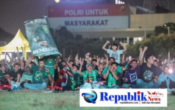 Polda Jatim Gelar Nobar Final Piala Presiden 2026, Ribuan Bonek Mania Dukung Persebaya dari Lapangan Mapolda