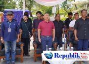 Foto : Kasrem 084/BJ ,Kolonel Inf Nico Reza H.Dipura mewakili Danrem 084/BJ ,Brigjen TNI Kohir menghadiri Bhaskara Band Festival rangkaian peringati HUT ke-60 KOREM 084/BJ.