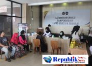 Foto : Menyambut HUT ke-81 kemerdekaan RI,Lapas IIA Sidoarjo gelar pemeriksaan gratis bagi masyarakat.