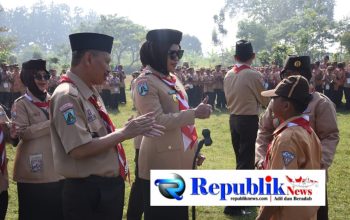 Foto : Wabup Sidoarjo,Hj Mimik Idayana membuka pesta Siaga Sidoarjo 2026 .