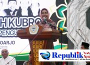 Foto : Wabup Sidoarjo,Hj Mimik Idayana menghadiri kegiatan khususiyah Kubro dan pelantikan pengurus DPD ITQON Sidoarjo.