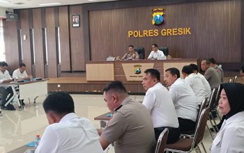 Lat Pra Ops Tumpas Narkoba Semeru 2026, Polres Gresik Kerahkan 103 Personel Berantas Peredaran Narkoba