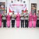 Kapolres Lampung Utara AKBP Raswidiati Anggraini, S.I.K. Pimpin Upcara Sertijab Wakapolres, Kabag Ops dan Kapolsek