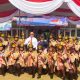 Camat Abung Tengah Kasim, S.E.M.M., Membuka Secara Resmi Lomba Ketrampilan Baris Berbaris (LKBB)