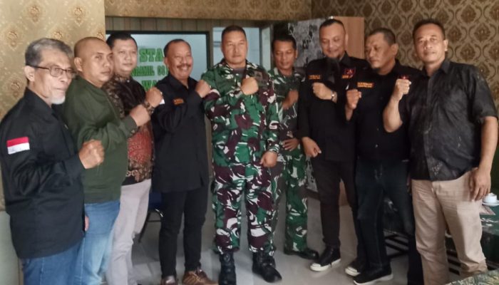 Perkuat Sinergi,PAC GRIB JAYA Waru Gelar Audensi Bersama Koramil Waru