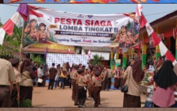 Kwarcab Abung Kunang Gelar Kegiatan Upacara Hari Pramuka