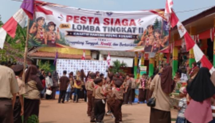 Kwarcab Abung Kunang Gelar Kegiatan Upacara Hari Pramuka