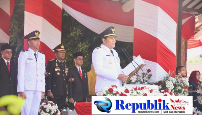 HUT Ke-81 RI di Sidoarjo, Bupati Subandi Serahkan Remisi dan Apresiasi Inovasi Pelayanan Polresta
