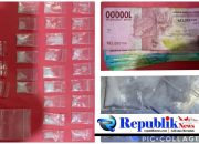 Foto : Barang bukti yang diamankan polisi.
