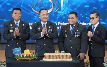 ‎Bapelkum Bitung Hadiri Tasyakuran Hari Pengayoman ke-81 di Kanwil Kemenkum Sulut