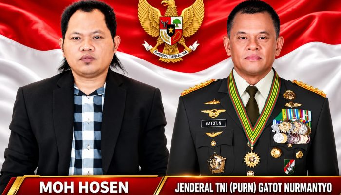 Ketua KAKI Jatim Dukung Pernyataan Jenderal Gatot Nurmantyo, Meritokrasi dan Netralitas TNI Sangat Penting