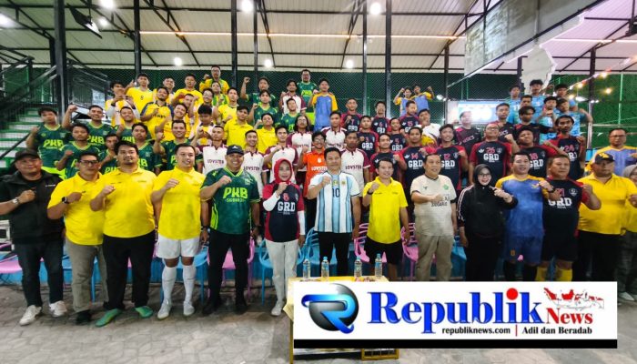 Lewat Golkar Fun Mini Soccer, Bupati Subandi Ajak Seluruh Partai Politik Kompak dan Guyub Bangun Sidoarjo