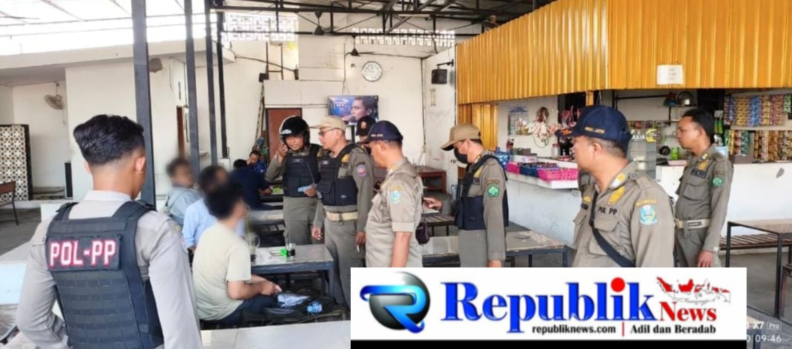 Foto : Razia bolos sekolah digelar,9 pelajar terjaring.