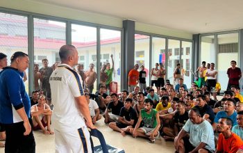Kalapas Lhokseumawe Sapa Warga Binaan dan Tinjau Sarana Prasarana Blok Hunian