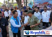 Foto : Danrem 084/BJ Brigjen TNI Kohir menghadiri peresmian gedung DPD KSPPSI AGN Jatim.