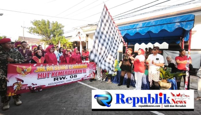 Semarak Karnaval HUT ke-81 RI di Jala Griya, Wabup Mimik Idayana Ajak Warga Jaga Gotong Royong