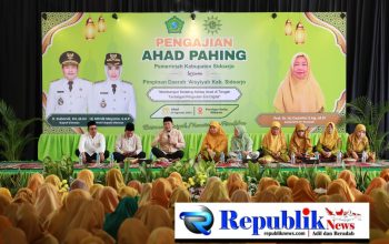Foto : Bupati Sidoarjo,H.Subandi kolaborasi dengan Pemkab dan organisasi masyarakat kunci kemajuan Sidoarjo.