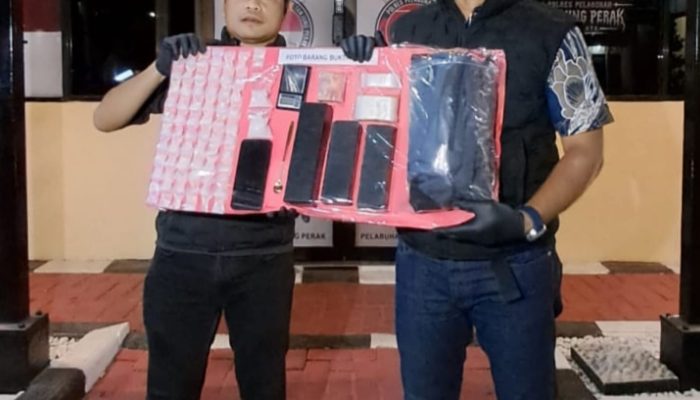 Polres Pelabuhan Tanjung Perak Ungkap Peredaran Narkoba Amankan 672 Paket Sabu di Semampir
