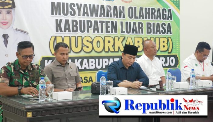 M. Rafi Wibisono Terpilih Aklamasi sebagai Ketua KONI Sidoarjo 2026-2029, Bupati Tekankan Profesionalisme dan Sportivitas