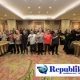 Foto : Perkuat kemitraan ,Polda Jatim adakan ngopi bareng dengan awak media .