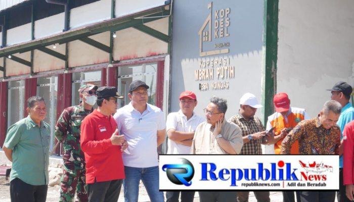 Tinjau KDMP Ngingas, Bupati Sidoarjo Pastikan Akses Jalan Diperlebar dan Dipaving