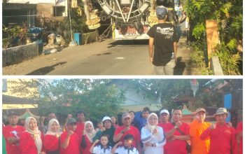 Foto : Truk Sound Horeg dan Pemdes Penatar Sewu Tanggulangin.