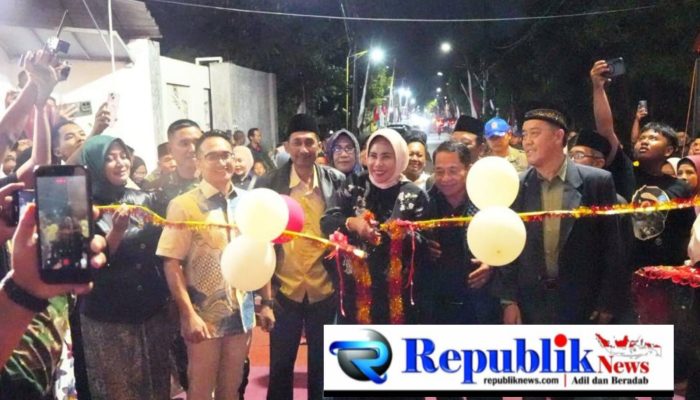 Wabup Sidoarjo Resmikan Gapura Megah Desa Jogosatru, Jadi Identitas dan Ikon Baru Desa