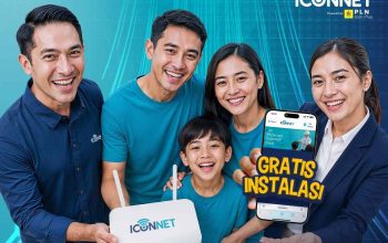 ICONNET Hadirkan Promo September, Internet Fiber Optik Mulai Rp200 Ribu per Bulan Gratis Biaya Instalasi