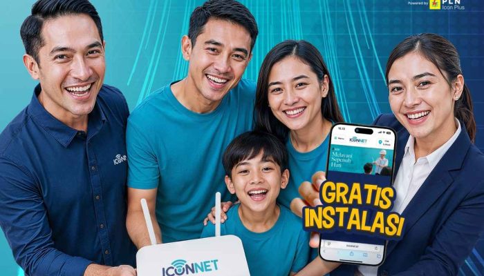ICONNET Hadirkan Promo September, Internet Fiber Optik Mulai Rp200 Ribu per Bulan Gratis Biaya Instalasi