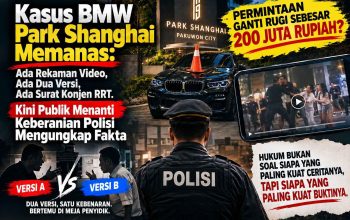 Mobil BMW Parkir Dirusak di Park Shanghai, Konjen RRT Turun Tangan